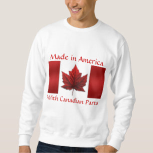 Sweatshirt du drapeau du Canada Sweatshirt Canada