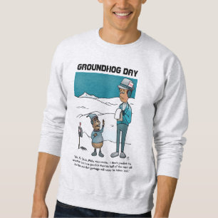 Sweatshirt du jour de la marmotte