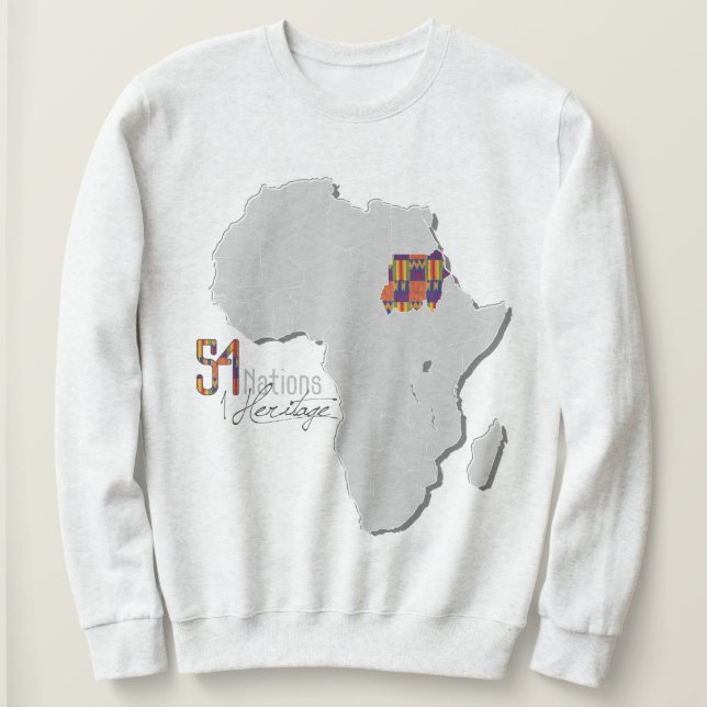 Sweatshirt du "Soudan" Crewneck (Design devant)