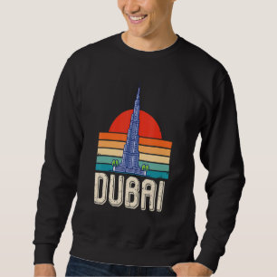 Sweatshirt Dubai Burj Khalifa Émirats arabes unis Skyline