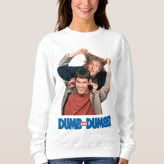 Sweatshirt Dumb et Dumb | Lloyd et Harry (Devant)