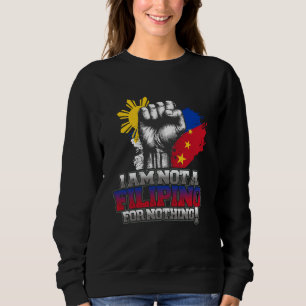 Sweatshirt Duterte Shirt Real Filipino Free PRRD Shirt Suppor