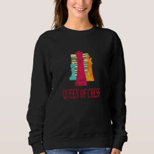 Sweatshirt Échecs - Reine Des Échecs