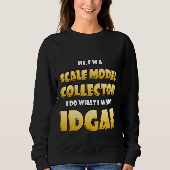 Sweatshirt Échelle Modèle Collecteur Rare Collection Train Ca (Devant)