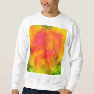 Sweatshirt Éclaboussure de couleur aquarelle