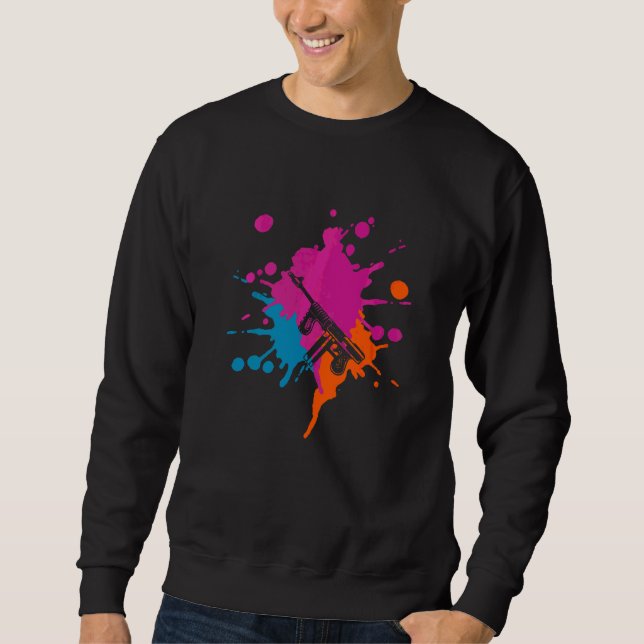 Sweatshirt Éclairage coloré (Devant)