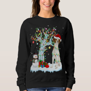 Sweatshirt Éclairage des arbres de Noël Chapeau Brittany Chie