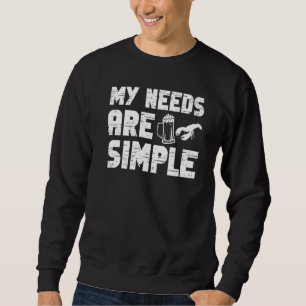 Sweatshirt Écloserie Écloserie Mon Besoin Est Simple Fruits D