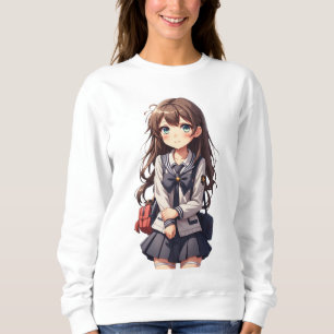 Sweatshirt École japonaise d'Anime