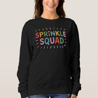 Sweatshirt Écrasage | Saupoudrer bébé