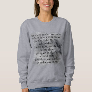 Sweatshirt Edgar Allan Poe Spirits of the Dead Halloween Poem