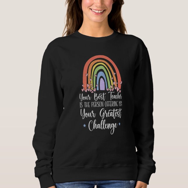 Sweatshirt Education Learning Teach Student Teacher   (Devant)