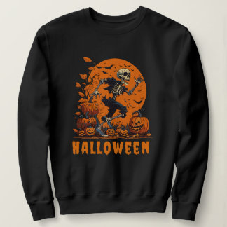 Sweatshirt Éffrayant Halloween Funny Skeleton
