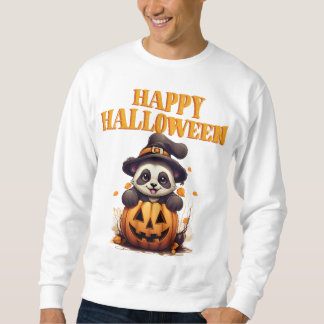 Sweatshirt Éffrayant Panda, Kawaii Halloween