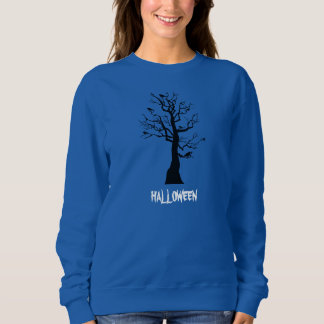 Sweatshirt "Éffrayant Sweater Style : Halloween Tree Chic"