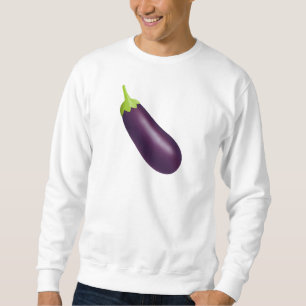 Sweatshirt Eggplant Emoji