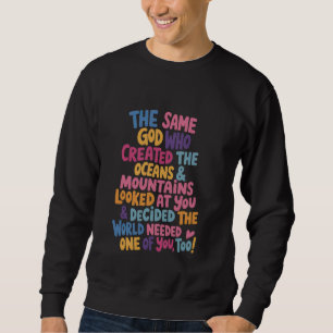 Sweatshirt Église Foi Dieu Religion Jésus Christ Chrétien B