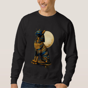 Sweatshirt Egypte Dieu Egyptologie Egypte Mythologie Bastet A