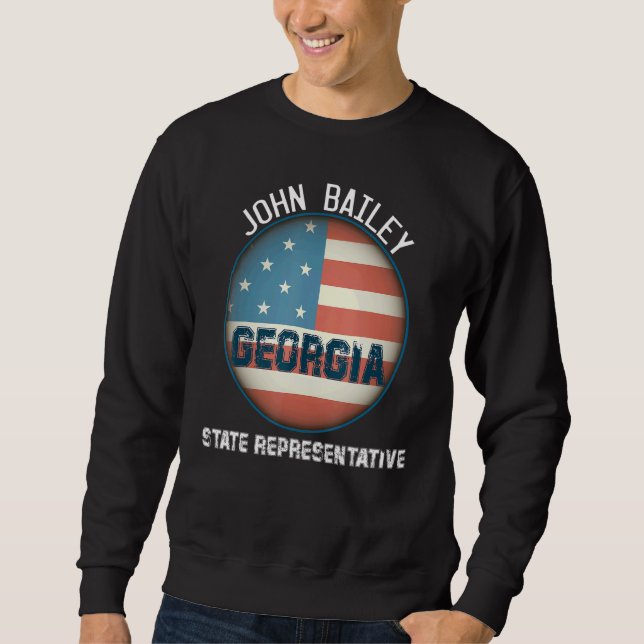 Sweatshirt Elect John Bailey pour le représentant de l'État d (Devant)