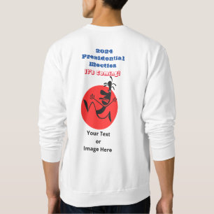 Sweatshirt Élection présidentielle 2024, édition Running Man