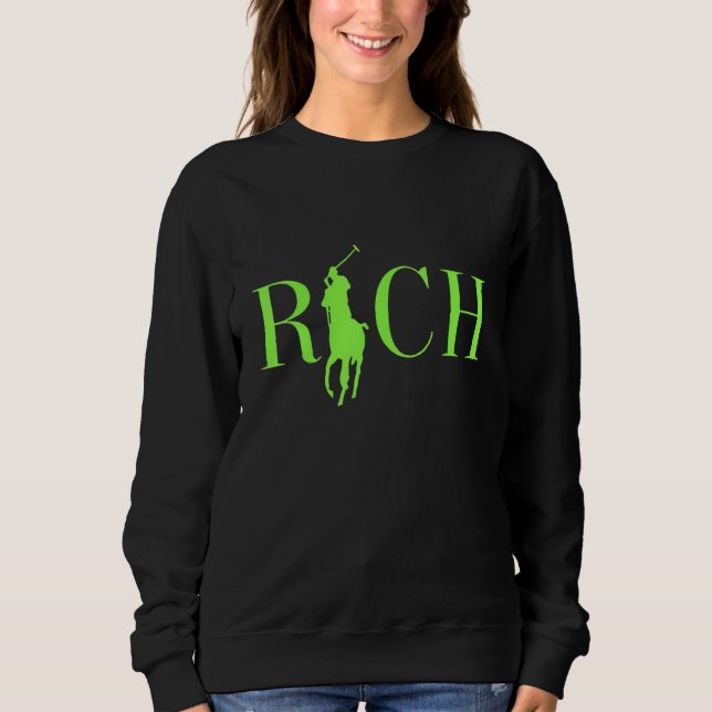 Sweatshirt Electric Green 6s Basket Love J.Ordan Country Clu (Devant)