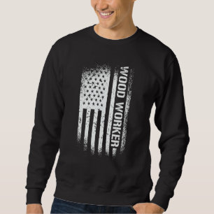 Sweatshirt Électricien Ouvrier Graphique Rétro Craftsman Homm