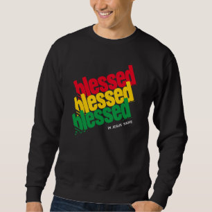 Sweatshirt Élégant BÉNÉFICIÉ Dans Le Nom De Jésus Christian