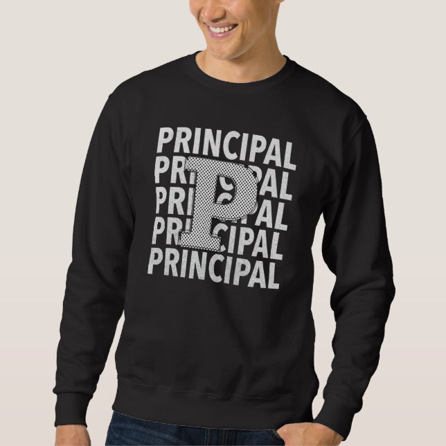 Sweatshirt Elementary School Assistant Principal Polkadot Sch (Devant)