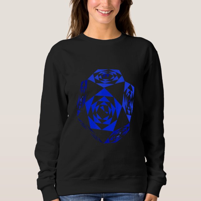 Sweatshirt Éléments de géométrie et formes 5 (Devant)