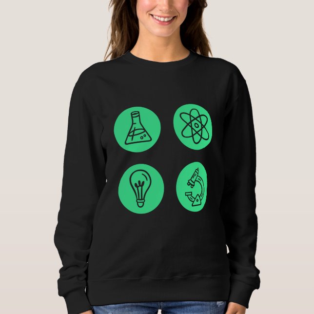 Sweatshirt Éléments scientifiques (Devant)
