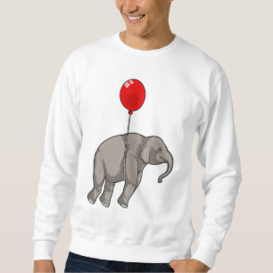 Sweatshirt Eléphant avec ballon