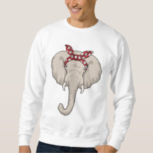 Sweatshirt Eléphant avec Bandana