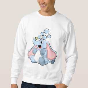Sweatshirt Eléphant avec bulles d'eau