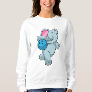 Sweatshirt Éléphant de bowling