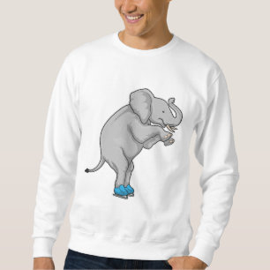 Sweatshirt Elephant Patinage sur glace Patins sur glace
