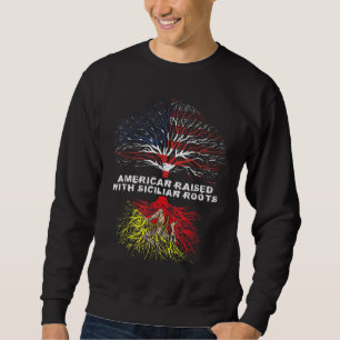 Sweatshirt Élevé avec des racines siciliennes Sicile