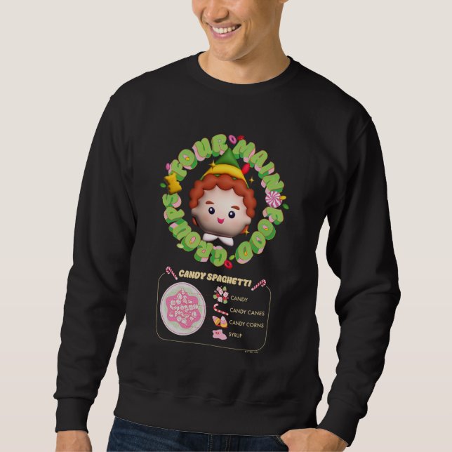 Sweatshirt Elf the Movie | Quatre groupes principaux (Devant)