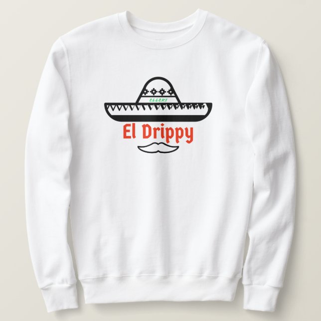 Sweatshirt Elleki El Drippy (Design devant)