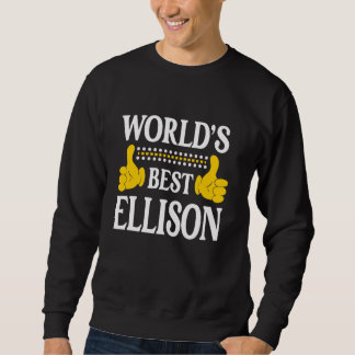 Sweatshirt Ellison Nom de famille Famille Nom de famille Meil