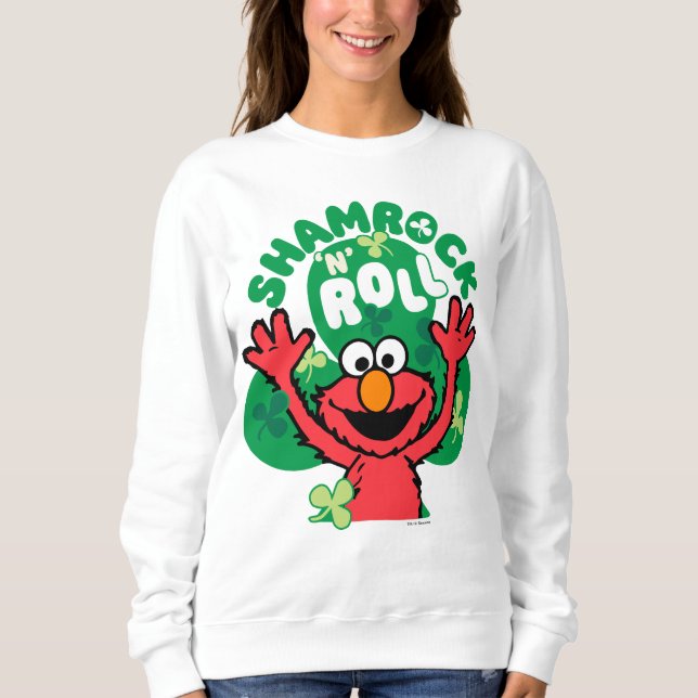 Sweatshirt Elmo | Rouleau "N" shamrock (Devant)