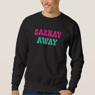 Sweatshirt Éloigne-toi Reine du Drag Rétro