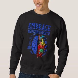 Sweatshirt Em Brace Neuro Diversité Sensibilisation sur l'aut
