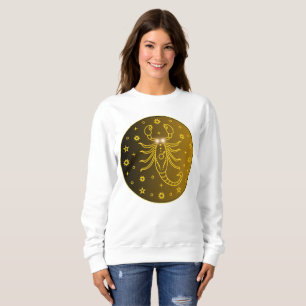 Sweatshirt Emblème du zodiaque Scorpion   Symbole céleste min
