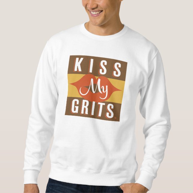 Sweatshirt Embrasse mes petits pains (Devant)