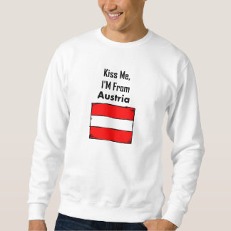 Sweatshirt Embrassez-moi, je suis l'Autriche