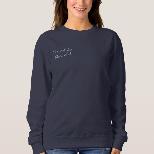 SWEATSHIRT EMBROIDERED ART&DESIGN (Vorderseite)