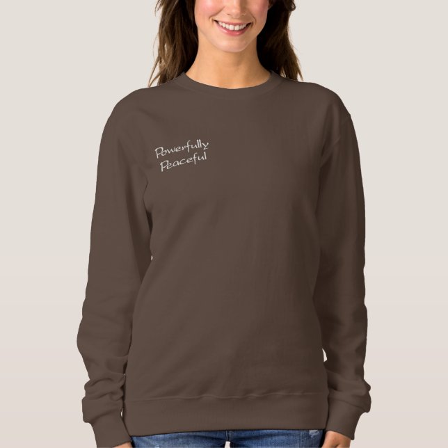 SWEATSHIRT EMBROIDERED ART&DESIGN (Vorderseite)