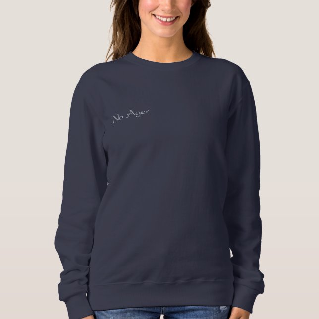 SWEATSHIRT EMBROIDERED FRAUEN ART&DESIGN (Vorderseite)