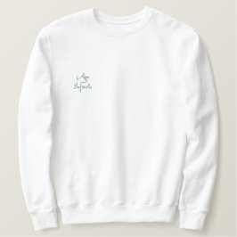 SWEATSHIRT EMBROIDERED FRAUEN ART&DESIGN