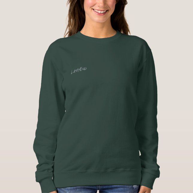 SWEATSHIRT EMBROIDERED FRAUEN ART&DESIGN (Vorderseite)